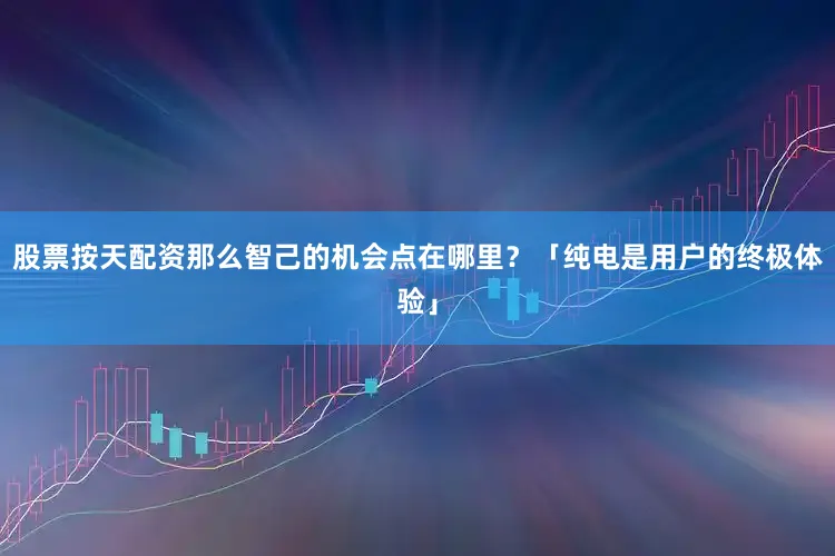股票按天配资那么智己的机会点在哪里？「纯电是用户的终极体验」
